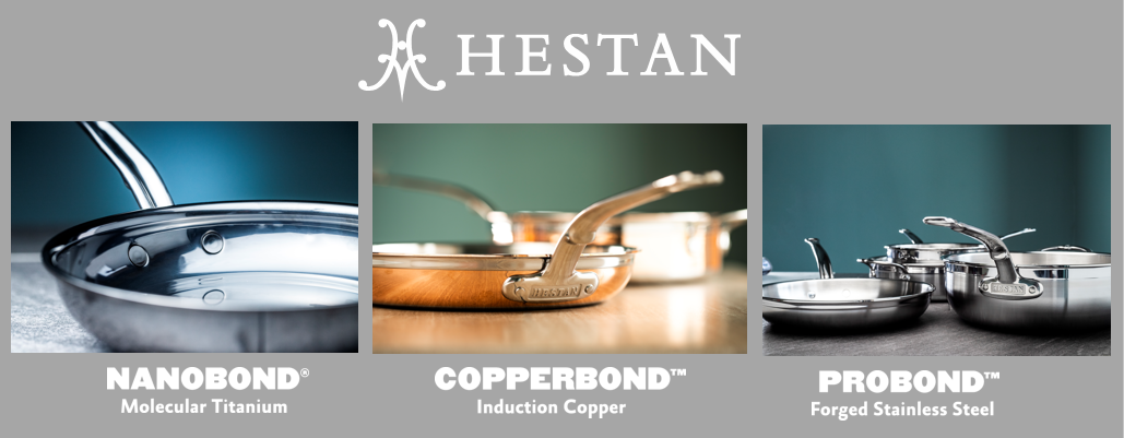 Hestan 7 Pc NanoBond Molecular Titanium Cookware Set - 100