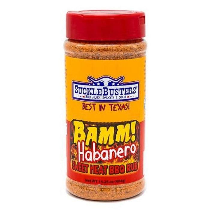 Sucklebusters BAMM! Sweet Heat Habanero Rub 14.25-oz