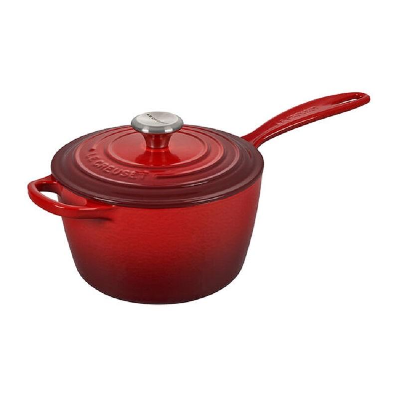 Cerise Red 4.5 quart Round Dutch Oven Signature