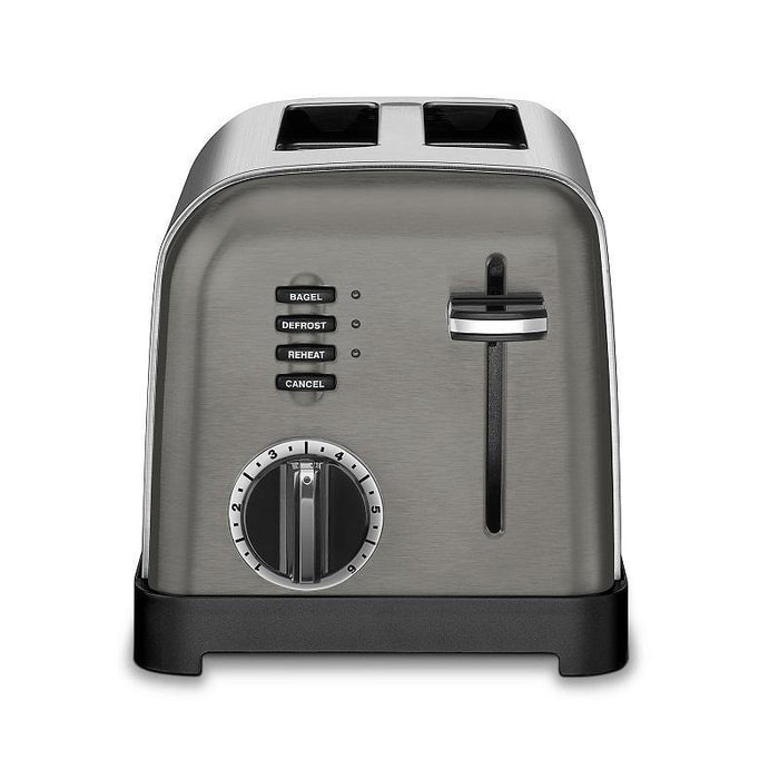 Cuisinart 2-Slice Compact Metal Toaster - Faraday's Kitchen Store