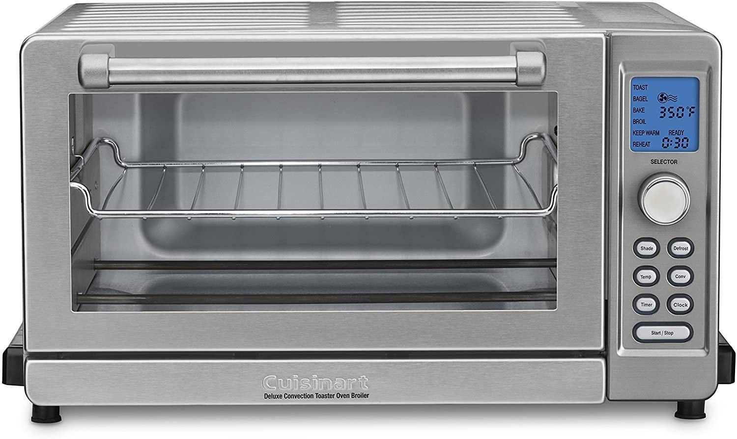 Cuisinart deluxe convection on sale toaster oven broiler