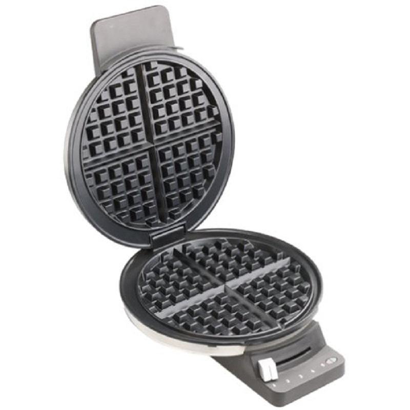 Classic Round Waffle Maker by Cucina Pro