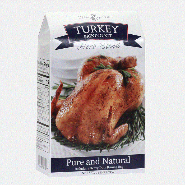 Dean Jacobs Herb Blend Turkey Brining Kit - Faraday's Kitchen Store