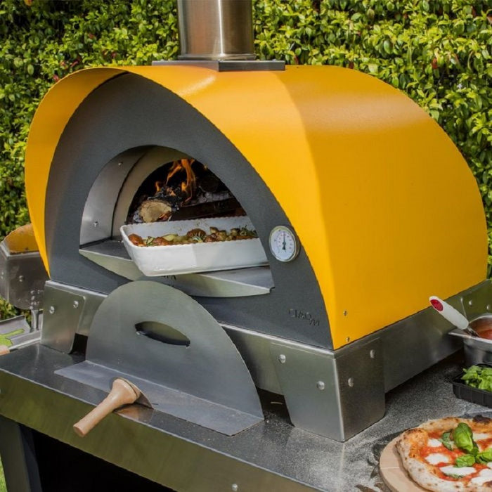 Alfa Ciao 27" Wood Fire Pizza Oven - Yellow