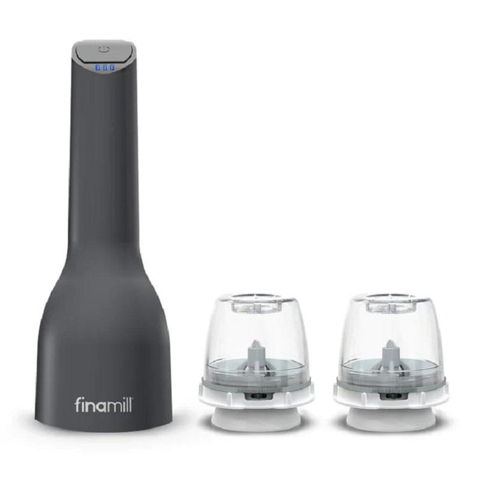 Finamill RECHARGEABLE Electric Grinder- Midnight Black