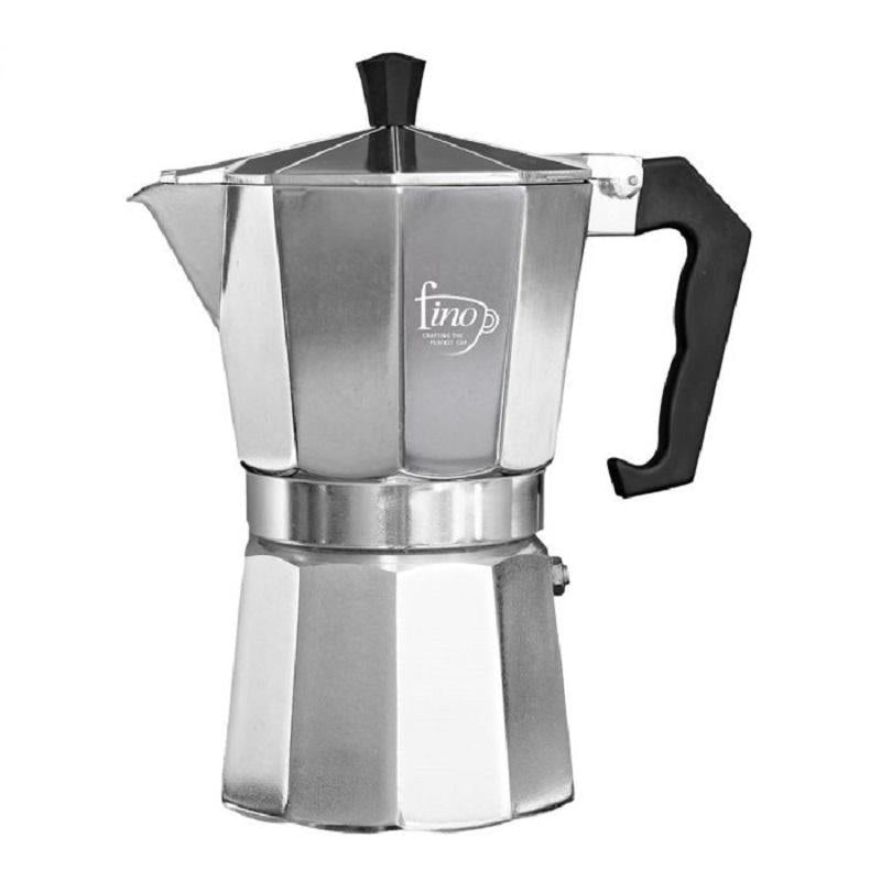 Yabano Stovetop Espresso Maker, 9 Cups Moka Coffee Pot Italian Espresso for GAS or Electric Ceramic Stovetop, Italian Coffee Maker for Cappuccino or
