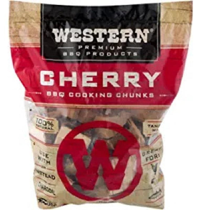 Western Wood Cherry Wood Cooking Chunks - 9L