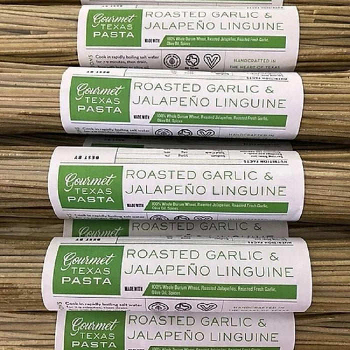 Gourmet Roasted Garlic Jalapeno Linguine