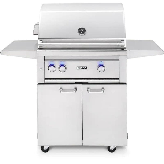 Lynx Pro 30" NG Grill w/ One Infrared Trident Burner and Rotisserie
