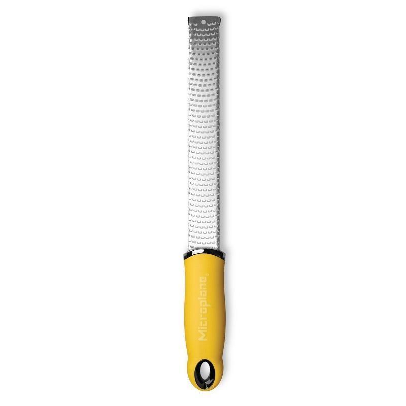 Microplane Premium Zester & Grater with Yellow Handle - Austin, Texas —  Faraday's Kitchen Store