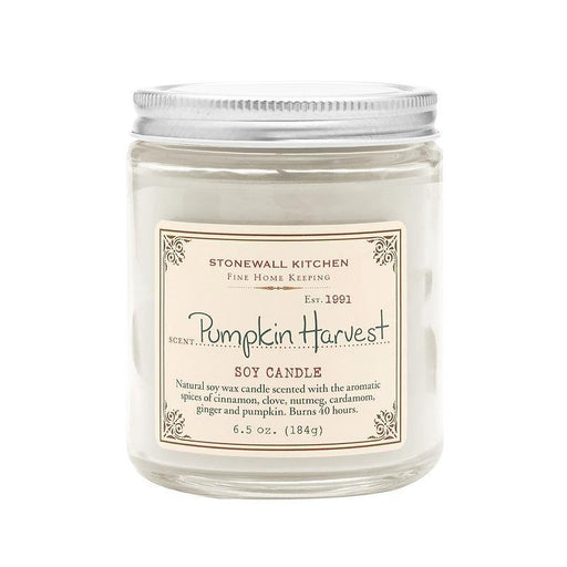 Stonewall Kitchen Pumpkin Harvest Soy Candle - Faraday's Kitchen Store