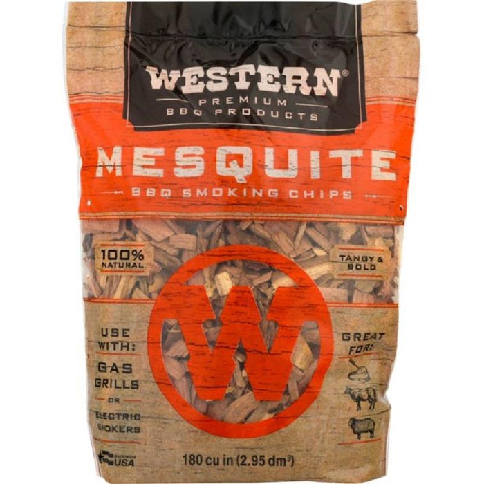 Western Wood Mesquite Smoking Chips - 2.94L
