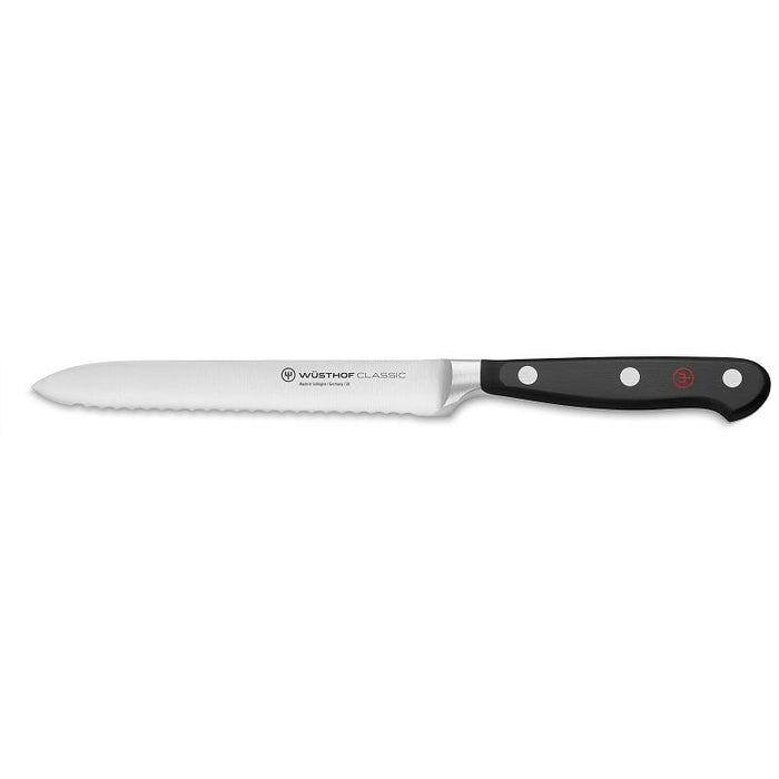 Wusthof Classic 5” Serrated Utility Knife