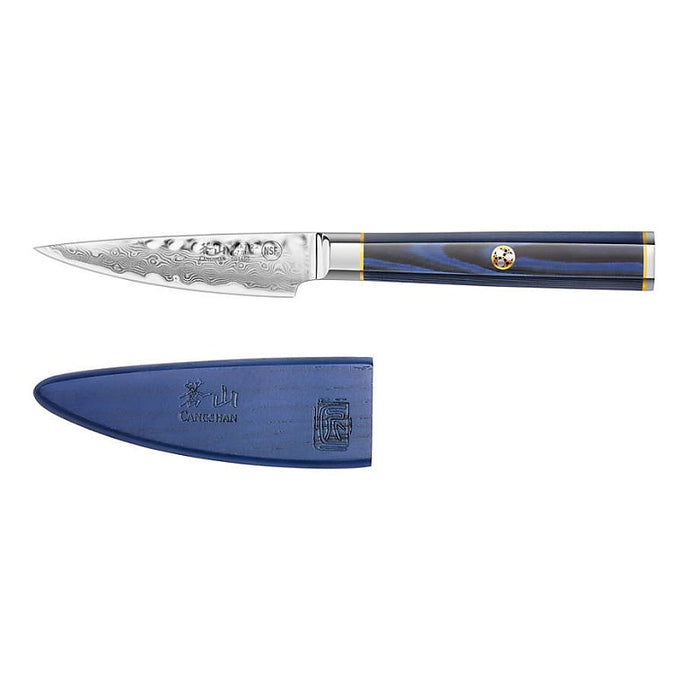 Cangshan Kita Blue 3.5" Paring Knife with Sheath