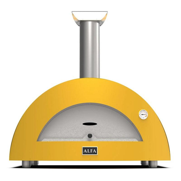 Alfa Moderno 3 Pizze Gas Pizza Oven - Fire Yellow