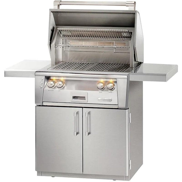 Alfresco ALXE 30" FS NG Grill With Sear Zone And Rotisserie