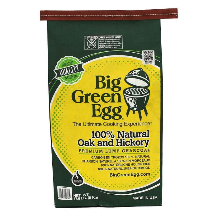 Big Green Egg All Natural Hickory and Oak Lump Charcoal 17.6 lb