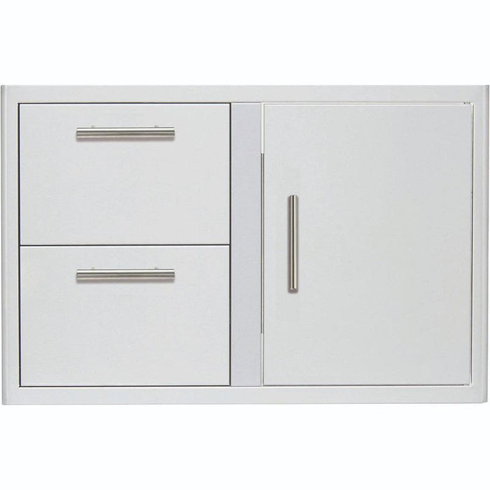 Blaze 32" Stainless Steel Soft Close Access Door & Double Drawer Combo