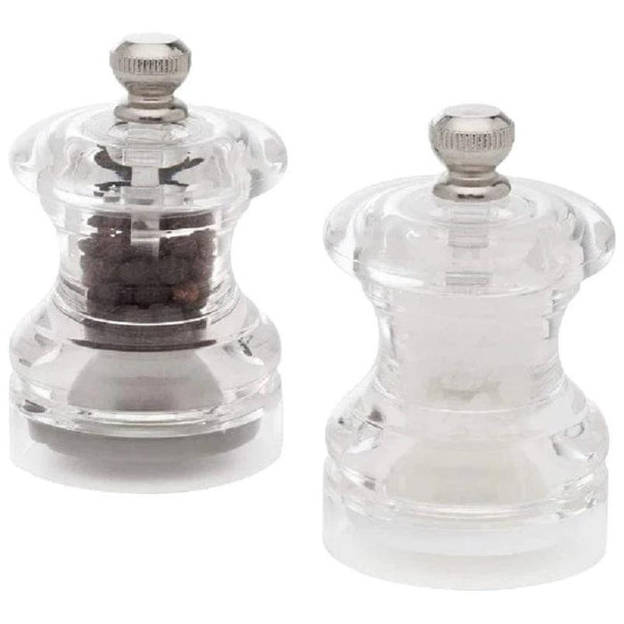 Cole and Mason Button Salt and Pepper Mill Set
