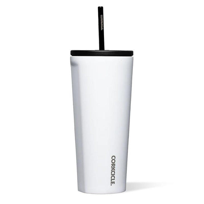 Corkcicle 24oz Cold Cup Insulated Tumbler - Gloss White