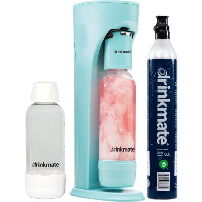 Drinkmate OmniFizz Sparkling Water and Soda Maker - Arctic Blue - 60L