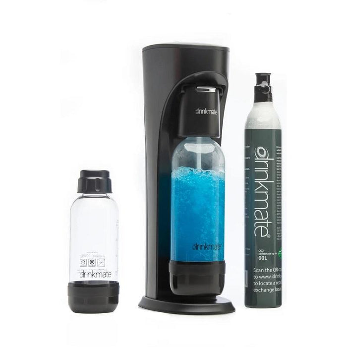 Drinkmate OmniFizz Sparkling Water and Soda Maker - Black - 60L