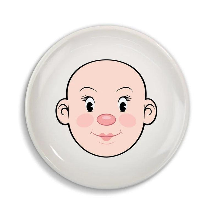 Fred and Friends Ms Food Face Plate