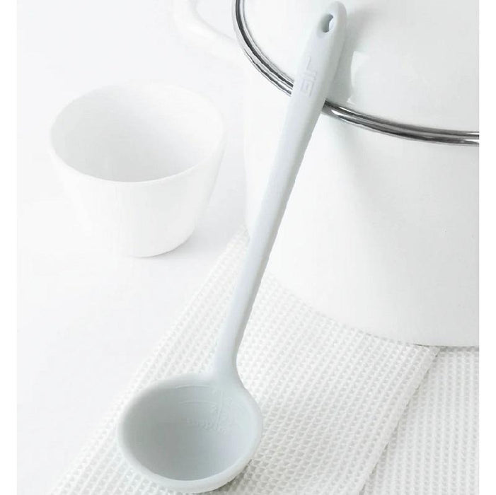 GIR White Skinny Silicone Ladle