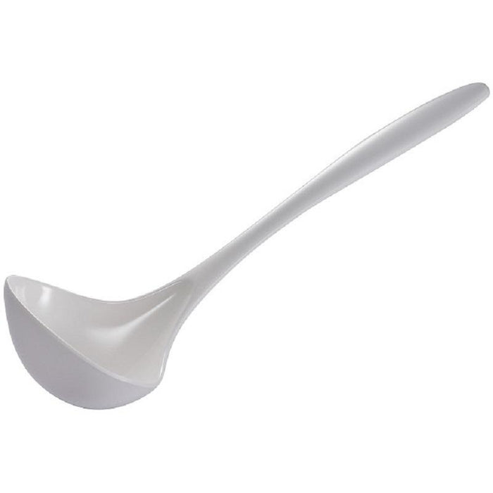 Gourmac 11" Melamine Soup Ladle, White