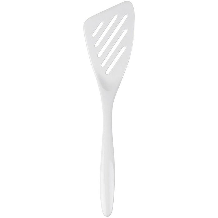 Gourmac 12.5" Melamine Slotted Turner, White