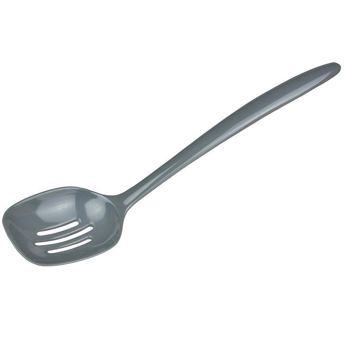 Gourmac 12" Melamine Slotted Spoon- Grey