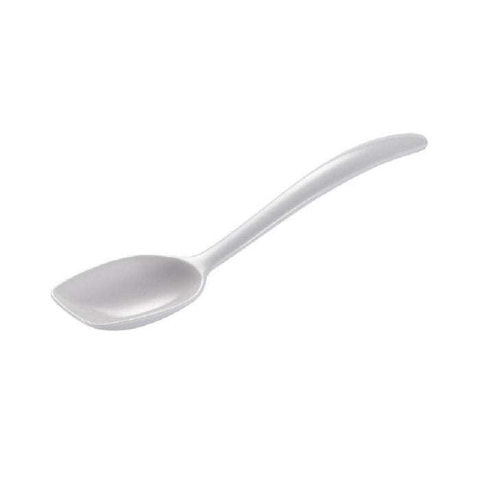 Gourmac 7.5" Melamine Mini Spoon, White