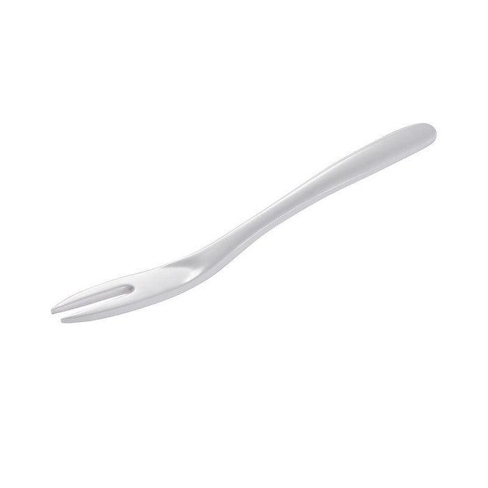 Gourmac 7.75" Melamine Mini Fork, White