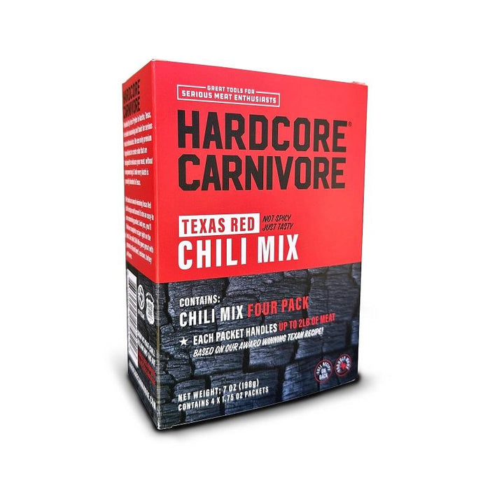 Harcore Carnivore Chili Mix - 4 pack box