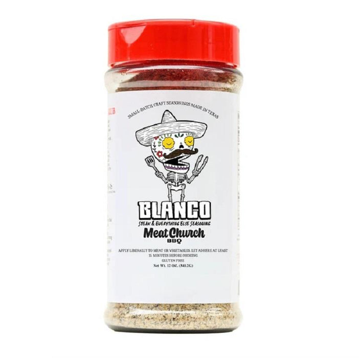 Meat Church Blanco -  Steak and Everything Else Seasoning - 12oz