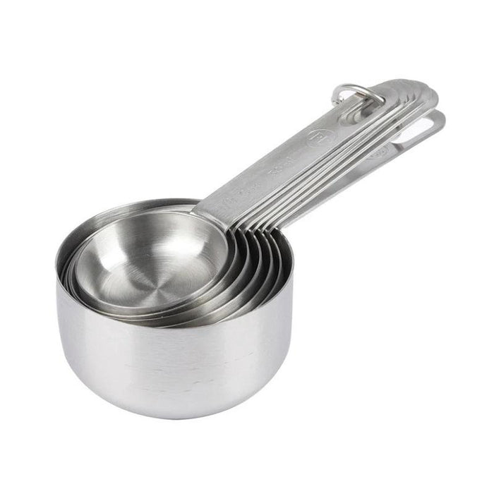 PL8 7-Piece Stainless Steel Measuring Cup Set