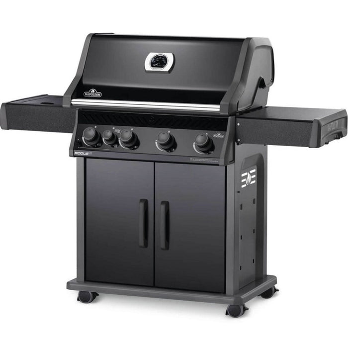 Napoleon Rogue XT 525 LP Grill w/ Infrared Side Burner- Black