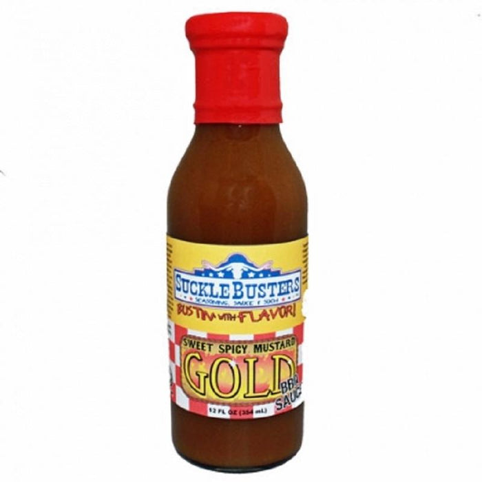 SuckleBusters Mustard BBQ Sauce - 12oz