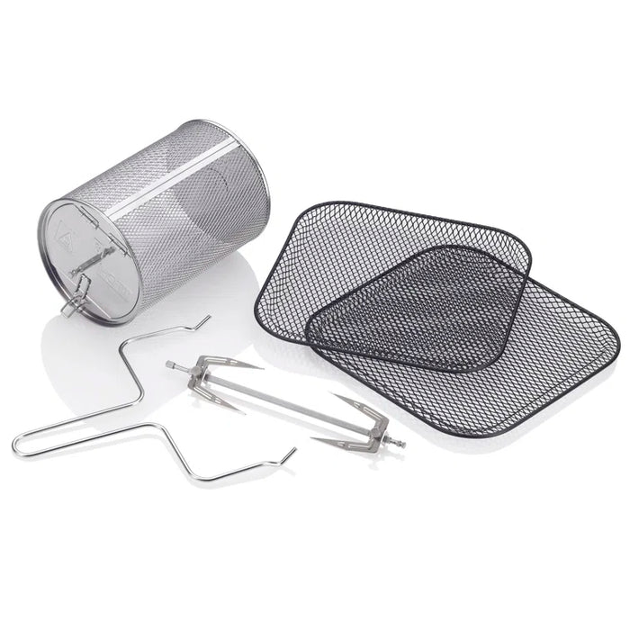 Zavor 8 qt. Air Fryer Lid with Fryer Basket Silicone Mat and Tongs