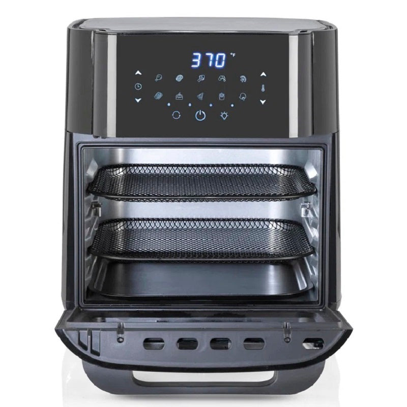 Zavor Crunch 12.7 Qt. Black Air Fryer Oven ZAVOR-ZSEAF22 - The Home Depot