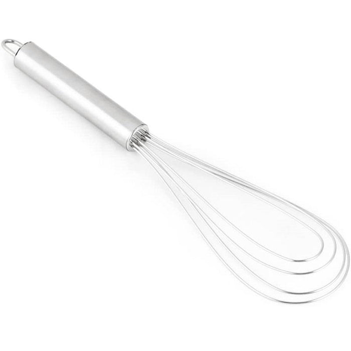 Sauce Whisk 12-inch Stainless with Wood Handle