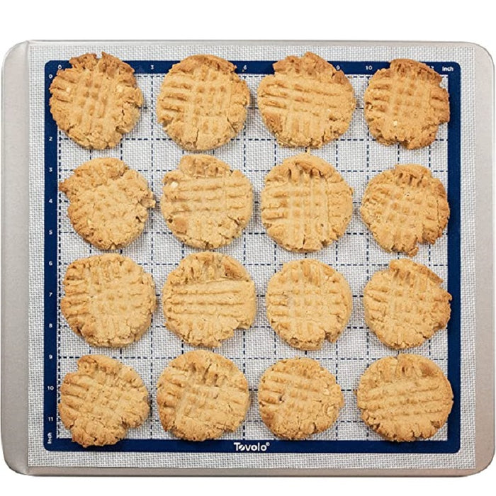 Tovolo Pro-Grade Silicone Cookie Mat w/ Grid - 13.5 x 14.5