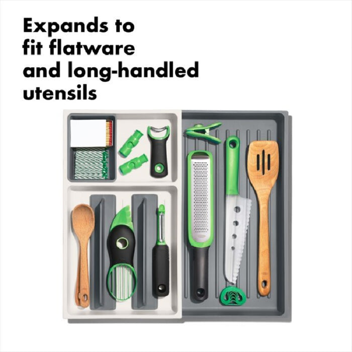OXO Large Expandable Kitchen Tool Drawer Organizer