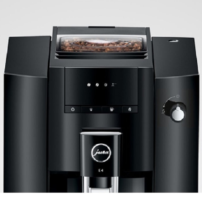 Jura E4 Automated Coffee and Espresso Maker - Black Finish
