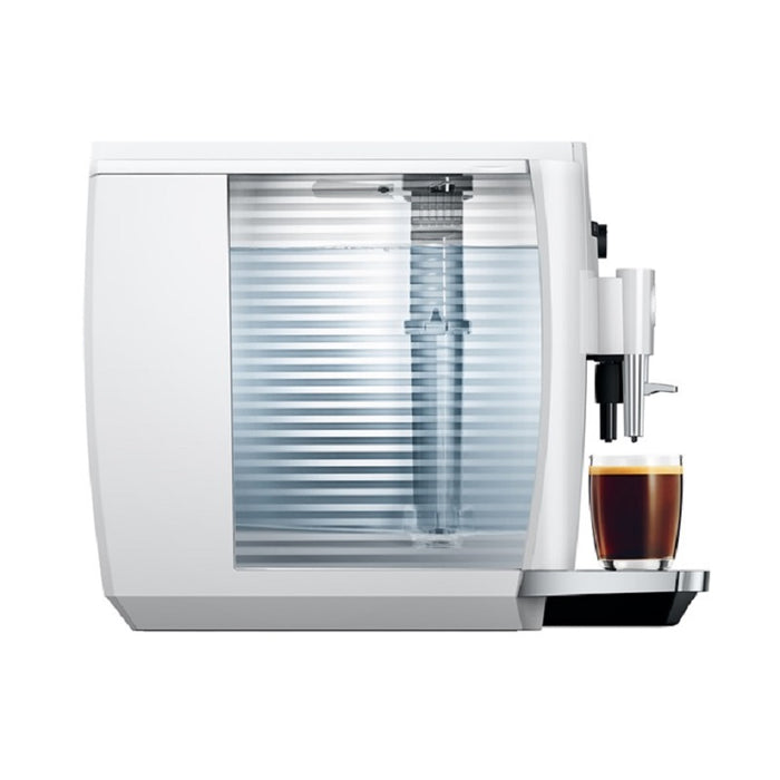 JURA E4 Automated Coffee and Espresso Machine - White