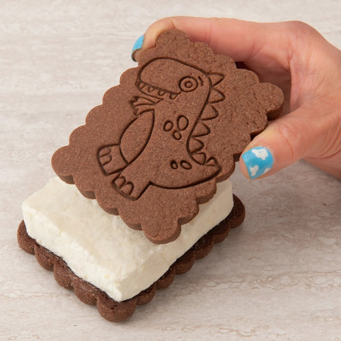 Mobi T-Rex Ice Cream Sandiwch Molds