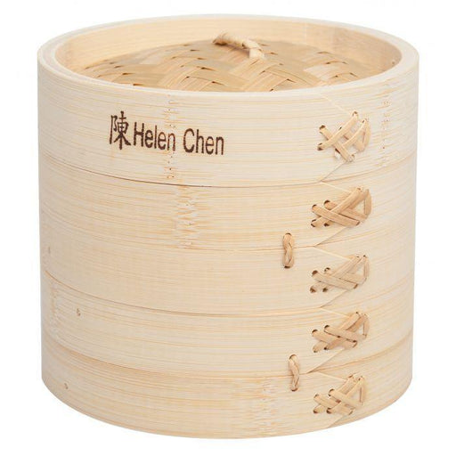 Asian 6" Bamboo Steamer Basket - Faraday's Kitchen Store