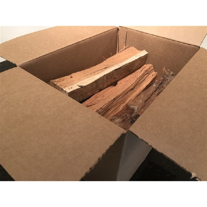 Alfa 15-Pound Box of Presplit Cooking Wood - Applewood