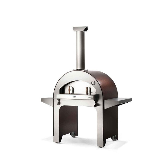 Alfa 4 Pizze 31.5" Wood Fired Pizza Oven *with Base*
