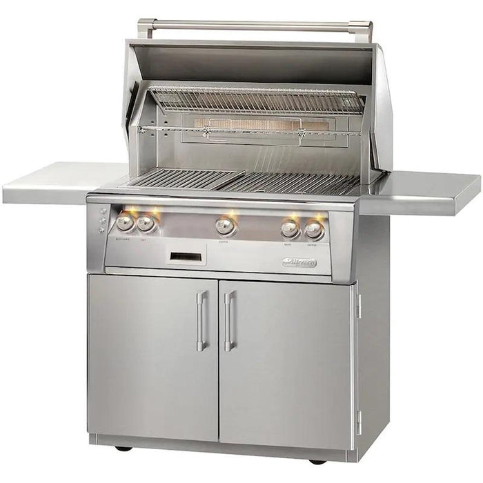 Alfresco ALXE 36" FS NG Grill With Sear Zone And Rotisserie
